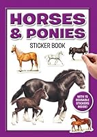 Horse & Ponies Sticker Book 1847501265 Book Cover