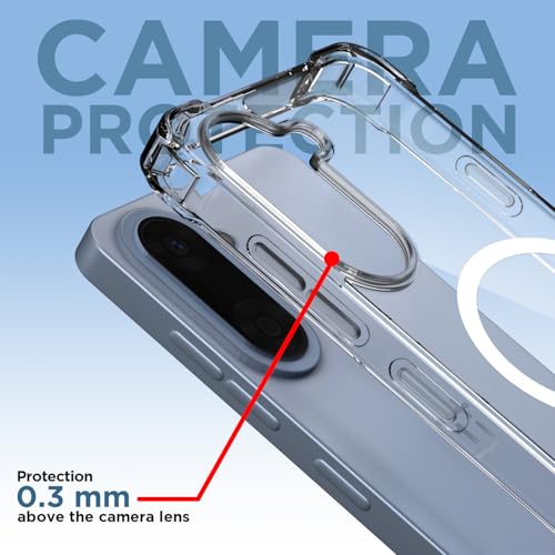 Image of Pikkme Back Cover for OnePlus Nord Ce 5 5G PC + TPU Clear Transparent Raised Edges Shockproof Protective Phone Bumper Case(Transparent)