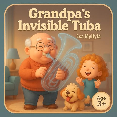 Page de couverture de Grandpa’s Invisible Tuba 3+