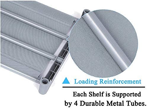 9 Cube Kids Bookshelf Adjustable Bookcase,Portable Closet Organizers And Storage For Storage Clothes, Suitable For Children In Kids Room, Bedroom,Living Room And Office, Diy Book Shelf,Wardrobe Grey #TOP6