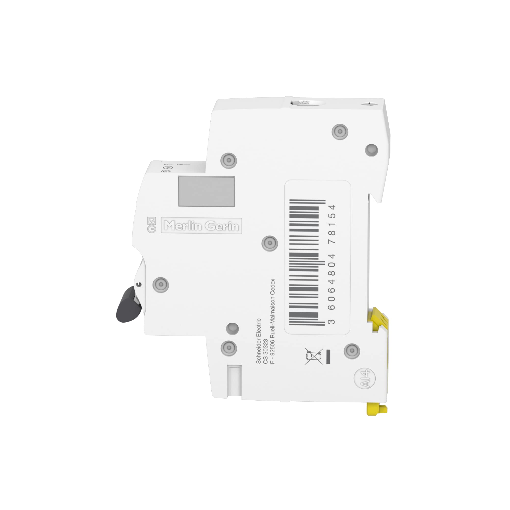 Schneider Electric Acti9 C120H, K60N, 1 polo, 16A, caratteristica B, 6 kA, codice articolo A9K01116