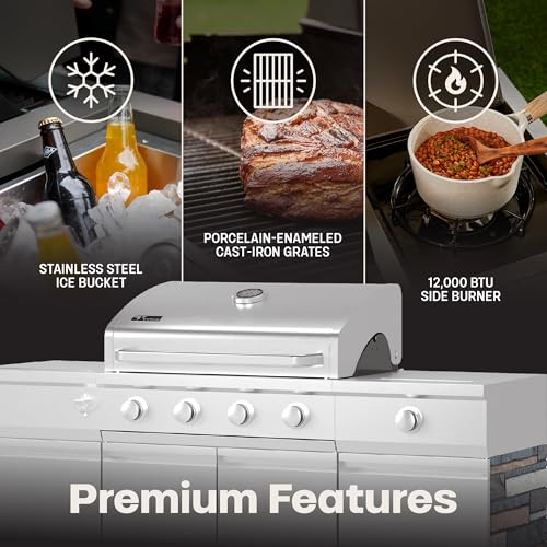 Luxury Outdoor Kitchen Grill Island