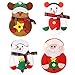Bolsa para Cubiertos Navidad Bolsita para Cubiertos de Navidad para Decoración Navidad, para cubiertos navideñas, decoración navideña, ropa y pantalones (12pcs )