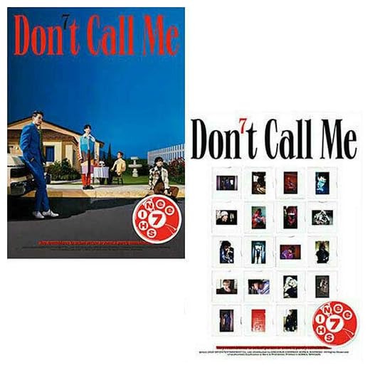 Shinee [Don’T Call ME] 7th Album_Photo Book_[ Fake Reality/Reality ] Random VER. CD+P.Book+3p Card+Film K POP-Sealed