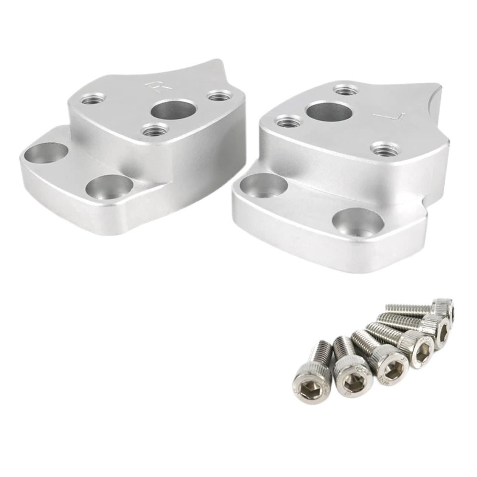 VNSMM Fit For Yamaha FJR1300 FJR 1300 2001-2005 Motorcycle CNC Handlebar Risers Spacer Kit Handle Bar Riser Mount Clamps