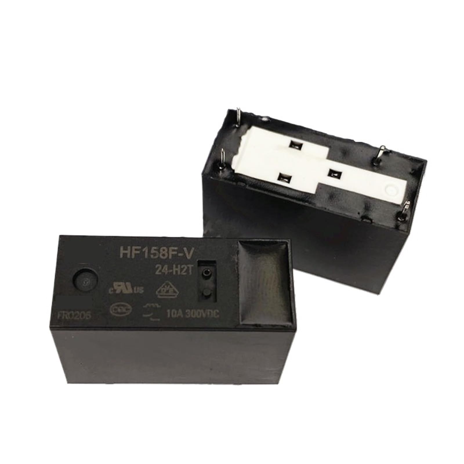 Relais 24 V HF158F économe à impulsion magnétique pour circuit 10A - 2