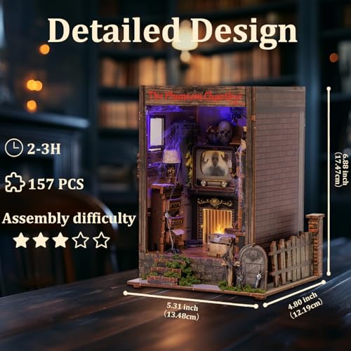 Luuwik Phantom Chamber Haunted Book Nook Kit thumbnail 3