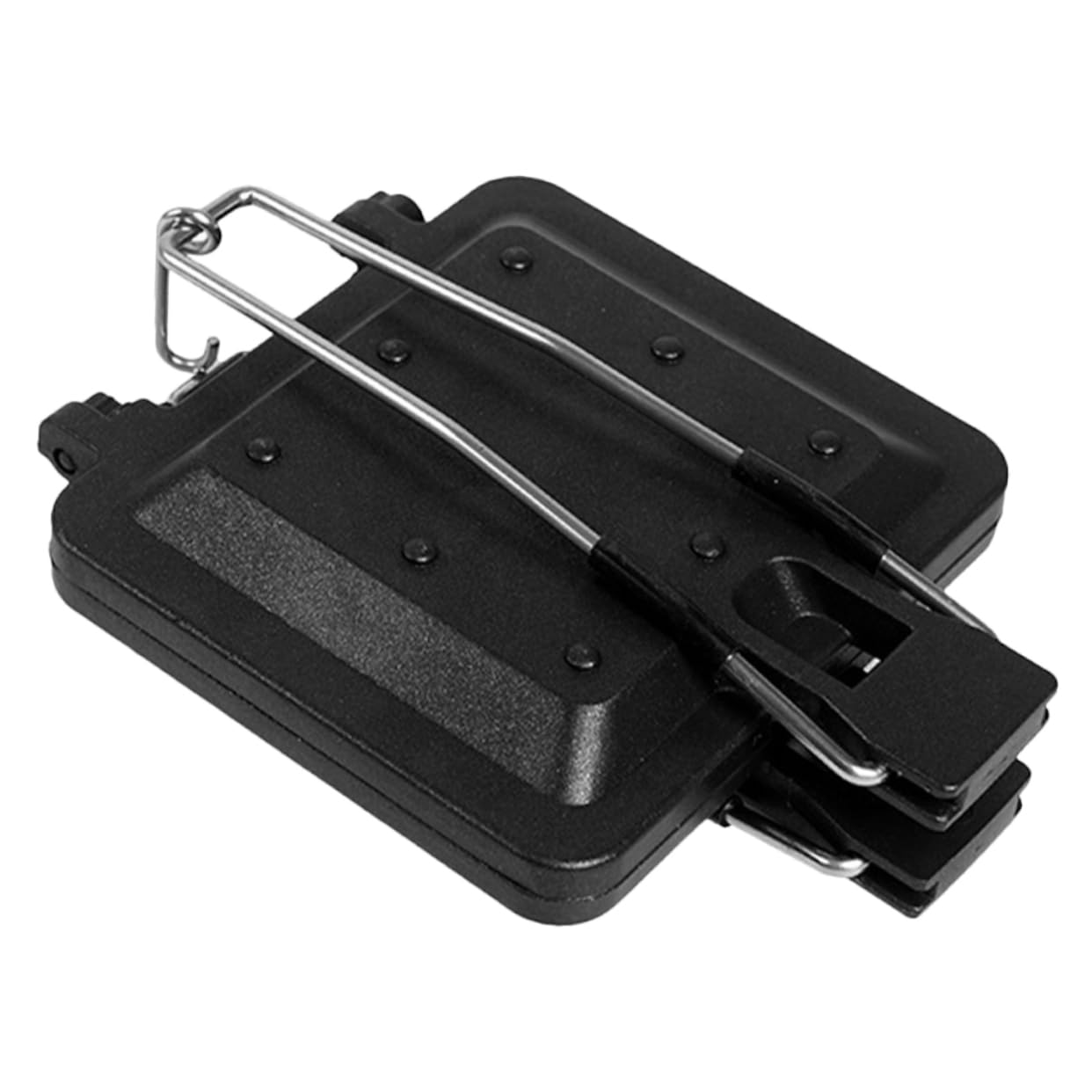 Unomor Portable Non-stick Sandwich Baking Pan Multi-functional Frying Pan for Outdoor Home Use for Toasts Eggs and More Easy to Clean Design