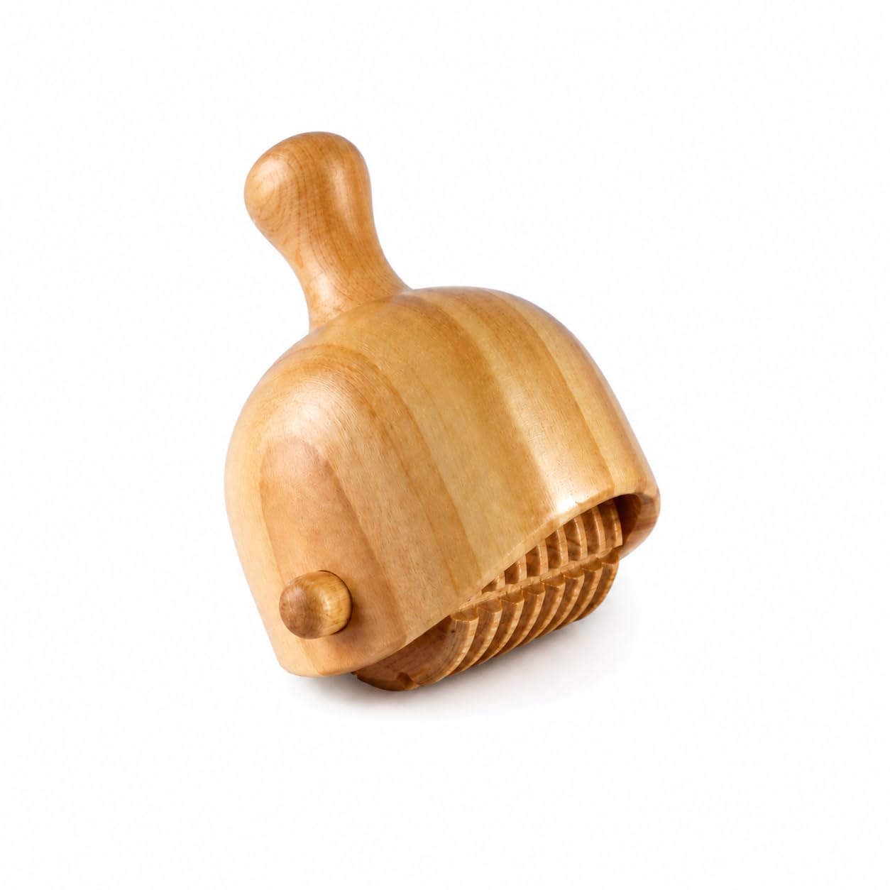 Copa Sueca con Rodillo | Maderoterapia Anticelulitis y Drenante | Copa Sueca y Rodillo para Masajes | Fabricada en Madera de Pino y Loto | Diseñada por Maderoterapia Estética España
