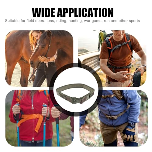 1pc Outdoor Belt for Men Quick Release Buckle Army for Hiking Climbing and Sports Activities4