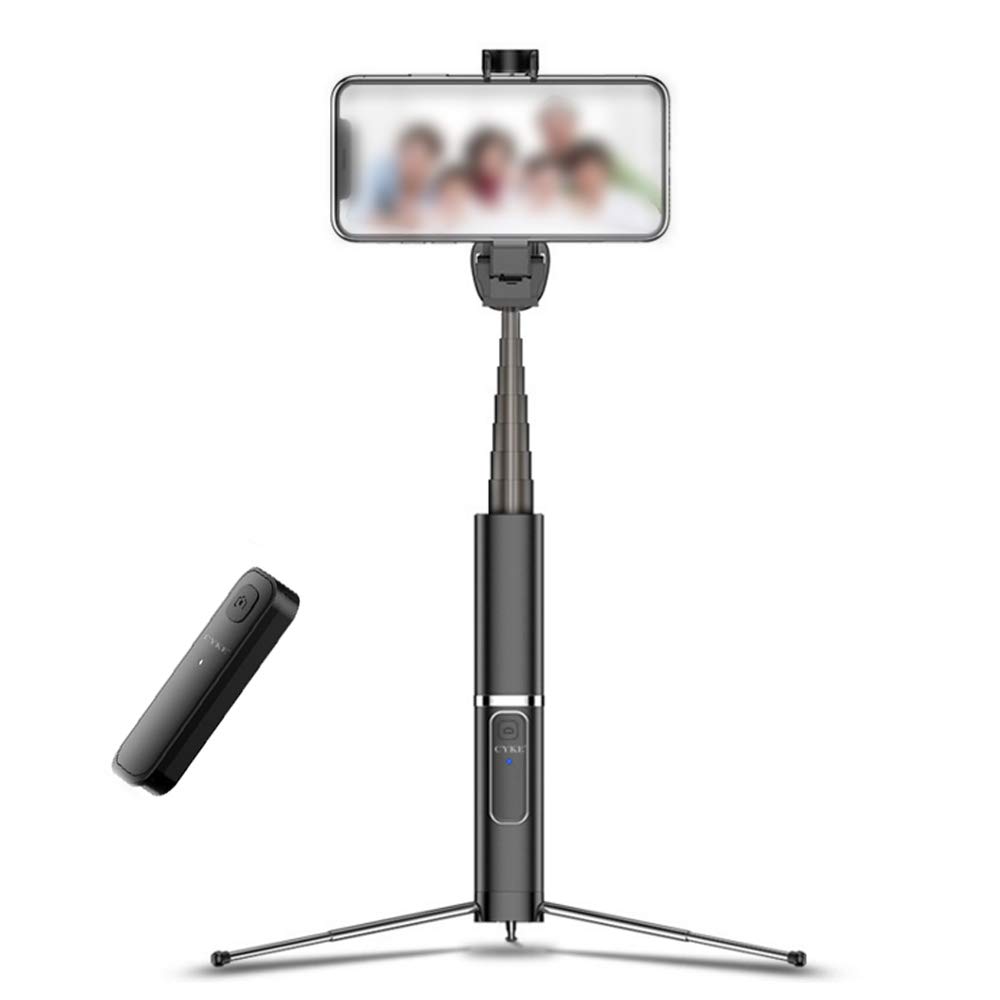 Selfie Stick Bluetooth Extendable Mini Photo Bracket Zinc Alloy Wireless Remote