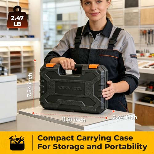 Kit Básico de Herramientas 57 Piezas con Caja Portátil miniatura 5