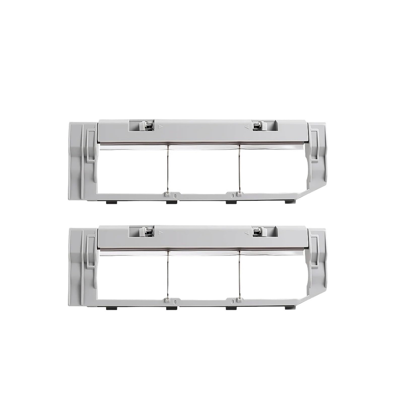 GENTERUN Main Brush Cover,Compatible For Xiaomi, Compatible For Roborock, S5 S6 S50 S51 S55 S6 MaxV Vacuum Cleaner Roller Brush Cover(2pcs1)