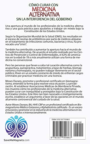 Como curar con medicina alternativa sin la interferencia del gobierno