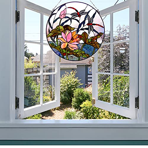 Fine Art Lighting ZP244N Buntglas-Fensterplatte, Glas, Bunt, 24" Cover