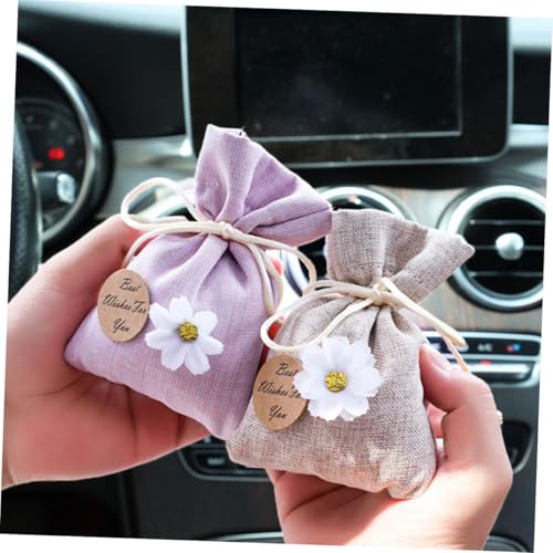 Sachets naturales aromáticos para auto y hogar 4 piezas miniatura 5