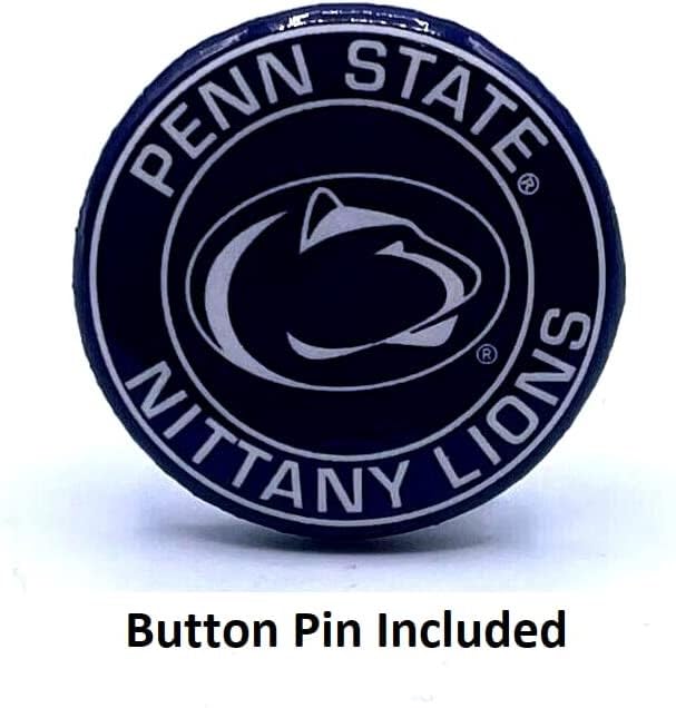 Gorra oficial Penn State Classic MVP ajustable gris miniatura 4