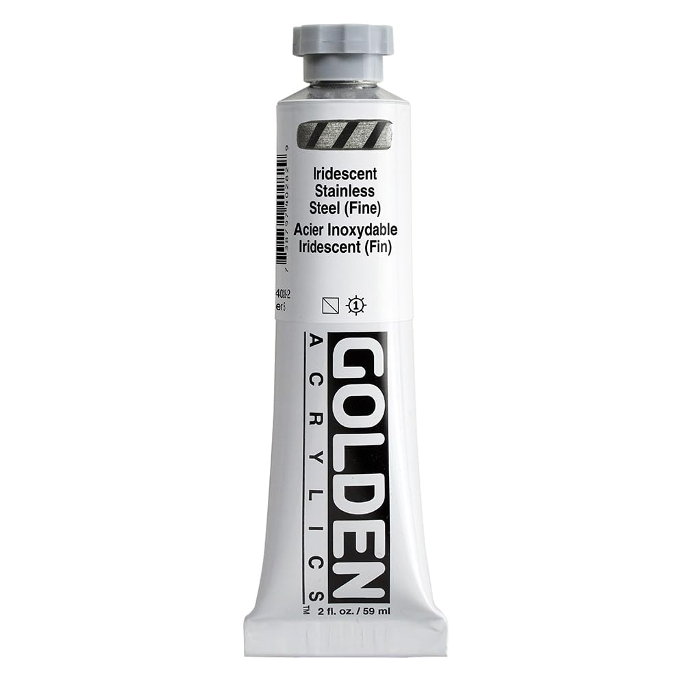 Golden Stainless Steel (Thin) Heavy Body 60Ml - Iridescent Stainless Steel