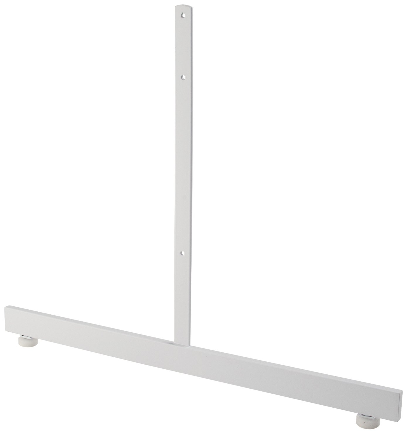 Panel Bottom Leg Snapklik.com : Econoco Rectangular Tubing Leg For Grid Panel, White