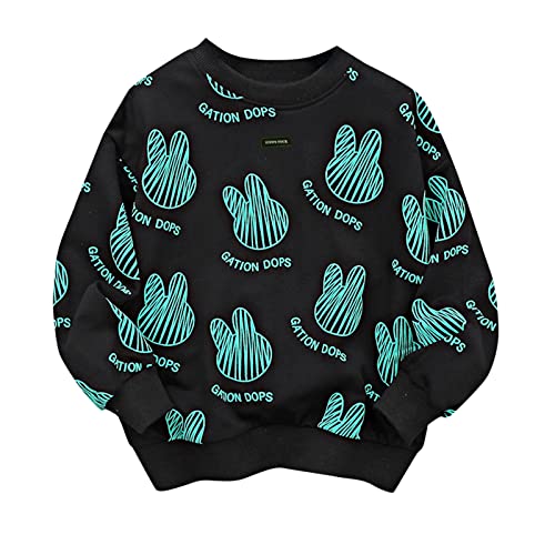Boys' Long Sleeve Hooded Kids Infant Children Toddler Baby Boys Girls Long Sleeve Letter Cute for Children (3-14