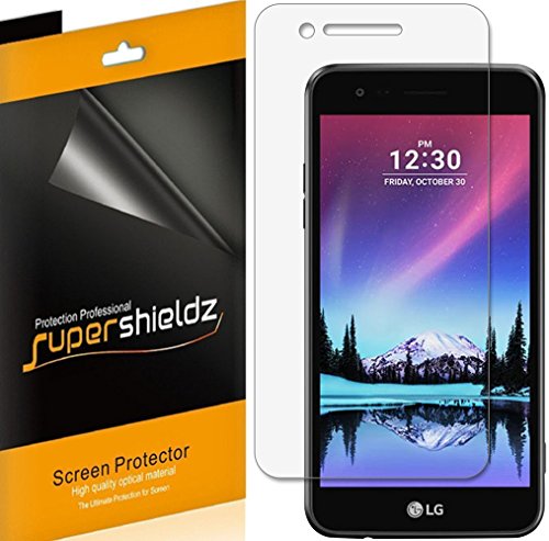 Supershieldz (6 Pack) Designed for LG Fortune and LG (Rebel 2) LTE 4G Screen Protector, High Definition Clear Shield (PET)