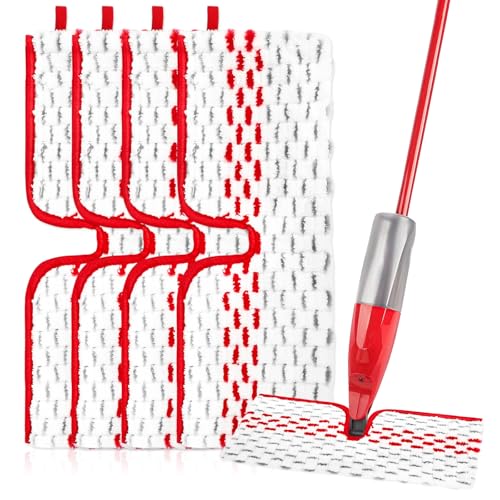 COMPATIBILITÀ: La nostra custodia di ricambio per mop è compatibile con il mop Vileda 1-2 Spraymax. I pad in microfibra possono essere utilizzati sia a umido che a secco per far brillare il pavimento o per asciugarlo.