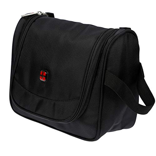 Preisvergleich Produktbild Christian Wippermann Kulturbeutel Kulturtasche Kosmetiktasche Waschtasche zum Aufhängen für Herren und Frauen