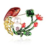 YAZILIND Moda Breastpin aleación Caricatura Caricatura cuñ