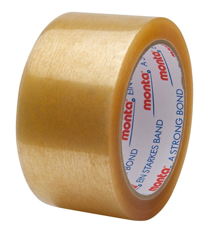 Hq Tec Transparent Monta Clr Tape 48Mm X 66M (36Rl/Pk), Product Range Monta - Packaging Tapes, Tape Backing Material Pp (Polypropylene), Tape Colour Tape Length - Imperial 216.53Ft, Tape Length - Metric 66M