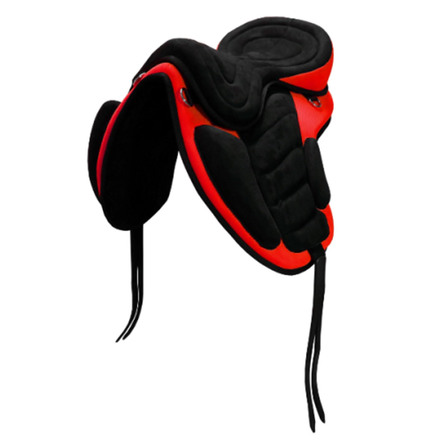 Brama West Selle Safety Taille d'assise 18" pour Chevaux Sangle Rouge