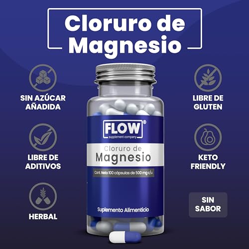 Essential Nutrition, cloruro de magnesio plus Marca FLOW SUPPLEMENT COMPANY (2)
