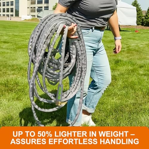 Gukok GARDEN HOSE 50 FT 2024 Upgraded Non-Expanding Garden Hose 50Ft,Flexible Ultra-Light Water Hose thumb #3