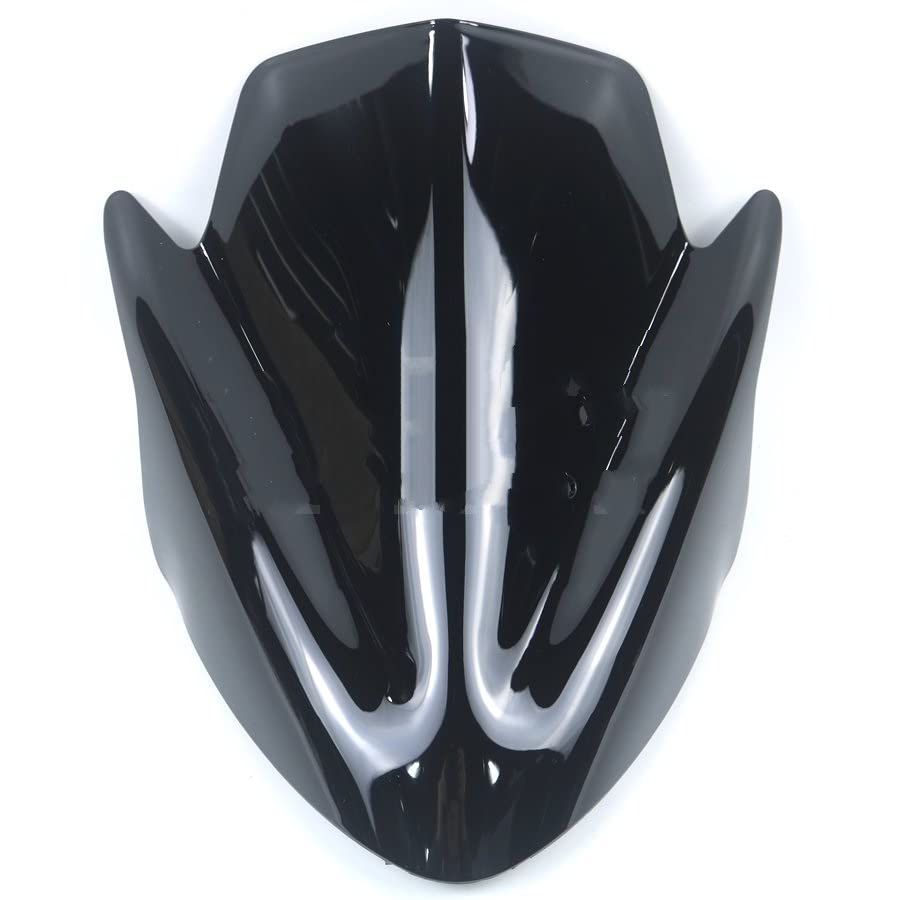 Déflecteur Pare-Brise Moto ER-6N ER6N 2012-2016 – Protection Vent & Débris En Noir Mat
