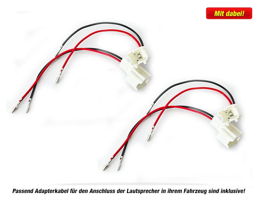 Mediadox Front/Heck 16,5cm/165mm 2-Wege Koax Auto L Produktbild-Vorschau 10
