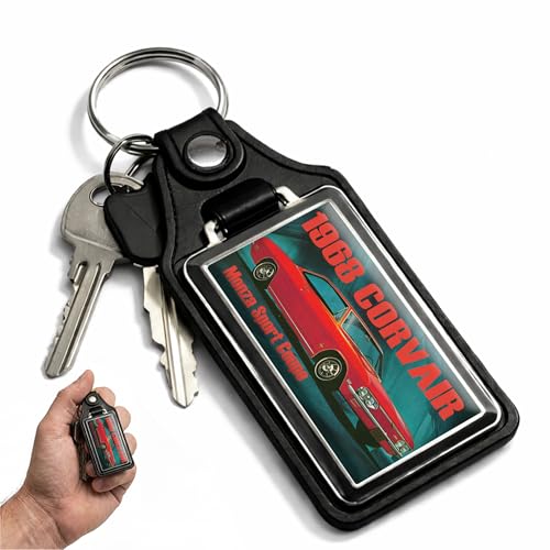 Image of Brotherhood Car Key Chain for Corvair - Classic Models Keychain for Men and Women Gift Key Ring