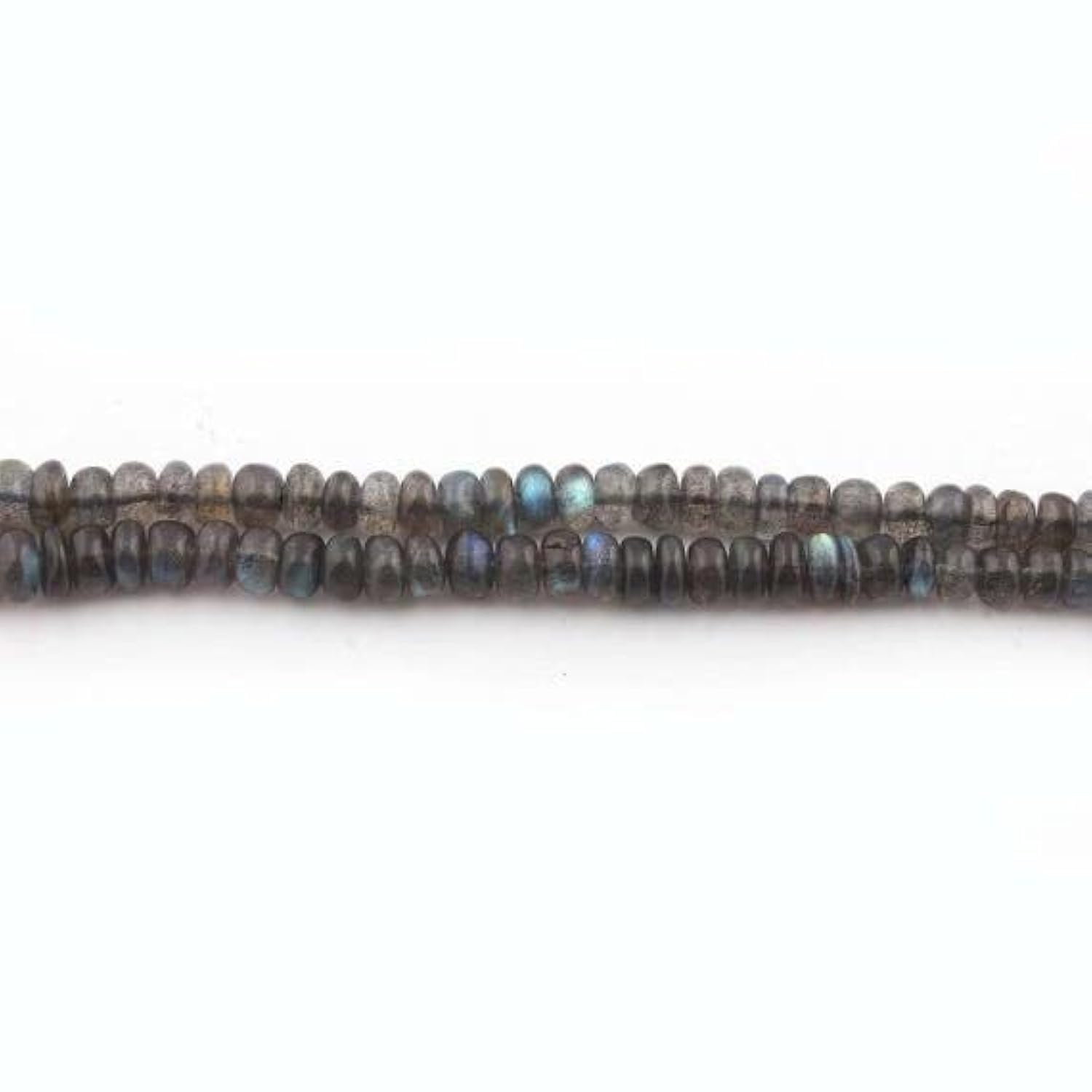 Perles en pierre naturelle labradorite 5mm-8mm pour la création de bijoux DIY SB1741