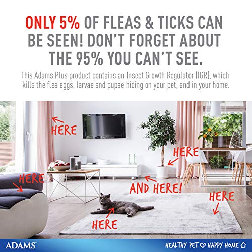image for Adams Plus Flea and Tick Shampoo with Precor, Flea Treatment for Cats 