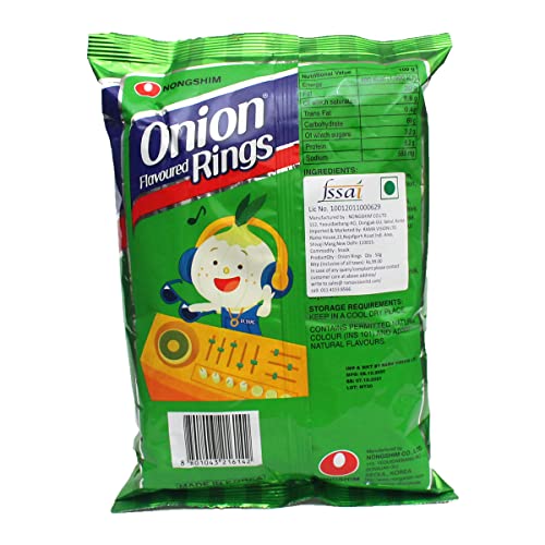 Nongshim Onion Flavoured Rings, 1.76 oz ℮ 50 g - Image 3 thumbnail