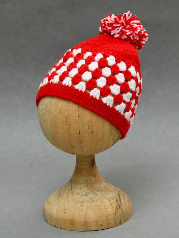 Image of Handmade Woolen Cap for Kids