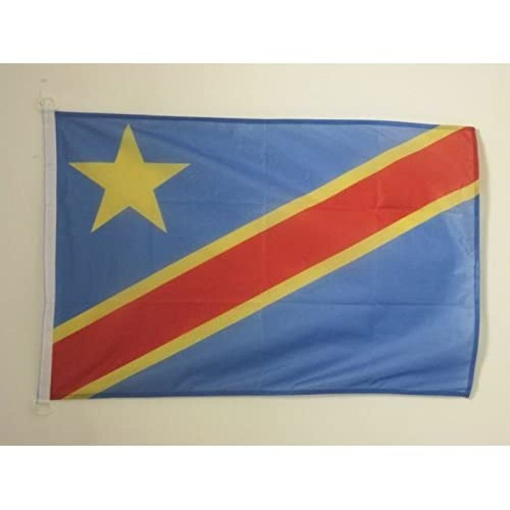 AZ FLAG Bandera Nautica de España Sin Armas 45x30 cm - Pabellón de Conveniencia Española Sin Escudo 30 x 45 Cm, Bandera de Barco con anillas — view 111