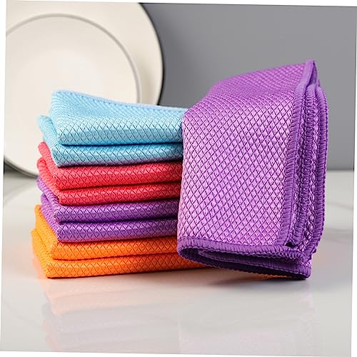 ULTECHNOVO 10 Pcs pano absorvente engrossado panos de cozinha panos de prato pequenos panos de limpe