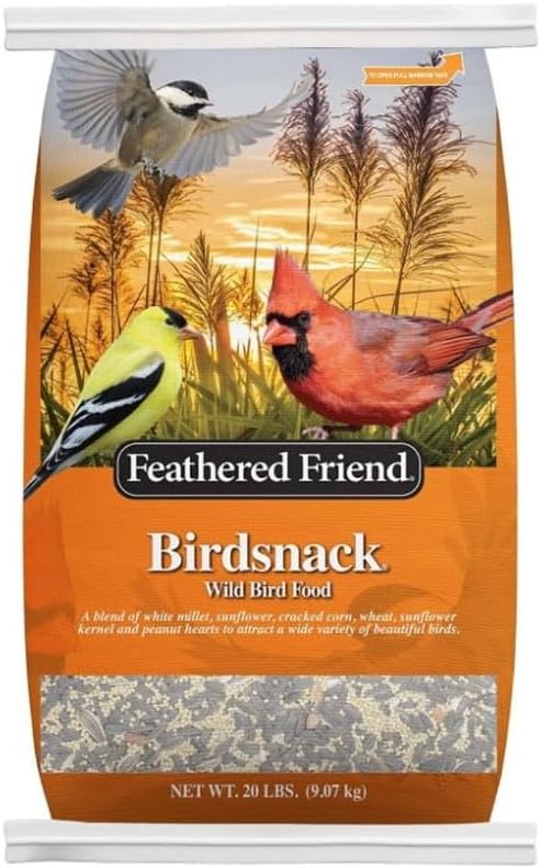 Feathered Friend Birdsnack Seed Wild Bird Food, 20lb Bag