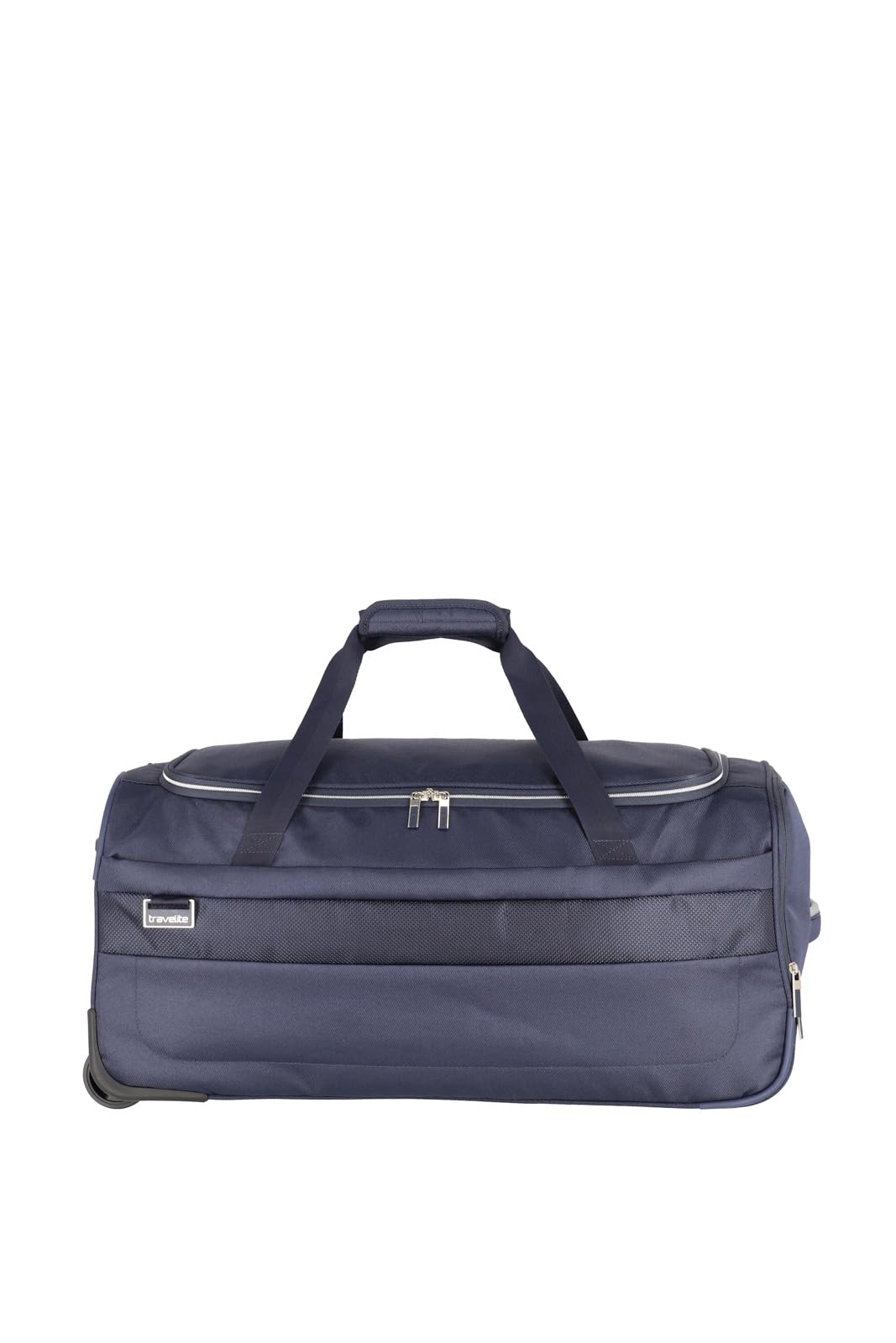Travelite 2-Rad Trolley Reisetasche mittelgroß aus recyceltem Material, MIIGO, nachhaltige Weichgepäck Reisetasche mit Rollen, 69 cm, 71 Liter