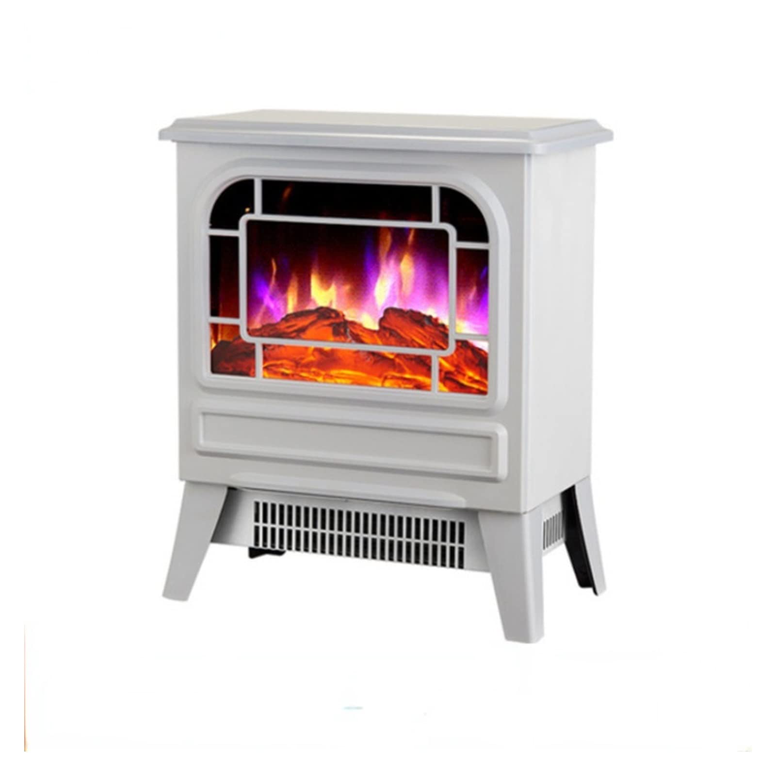 TOMYEUS electric radiators Fireplace Heater 3d Simulation Electric Vertical  for Home Office radiator thermostat (Color : White, Specification : 220V-240V)  : Amazon.co.uk: DIY u0026 Tools