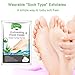 Foot Peel Mask 3 Pack， Exfoliator Peel Off Calluses Dead Skin Callus Remover，Baby Soft Smooth Touch Feet-Men Women (Aloe Vera)