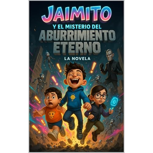 Jaimito y el Misterio del Aburrimiento Eterno - La Novela Audiolibro Por Leo Pardo arte de portada