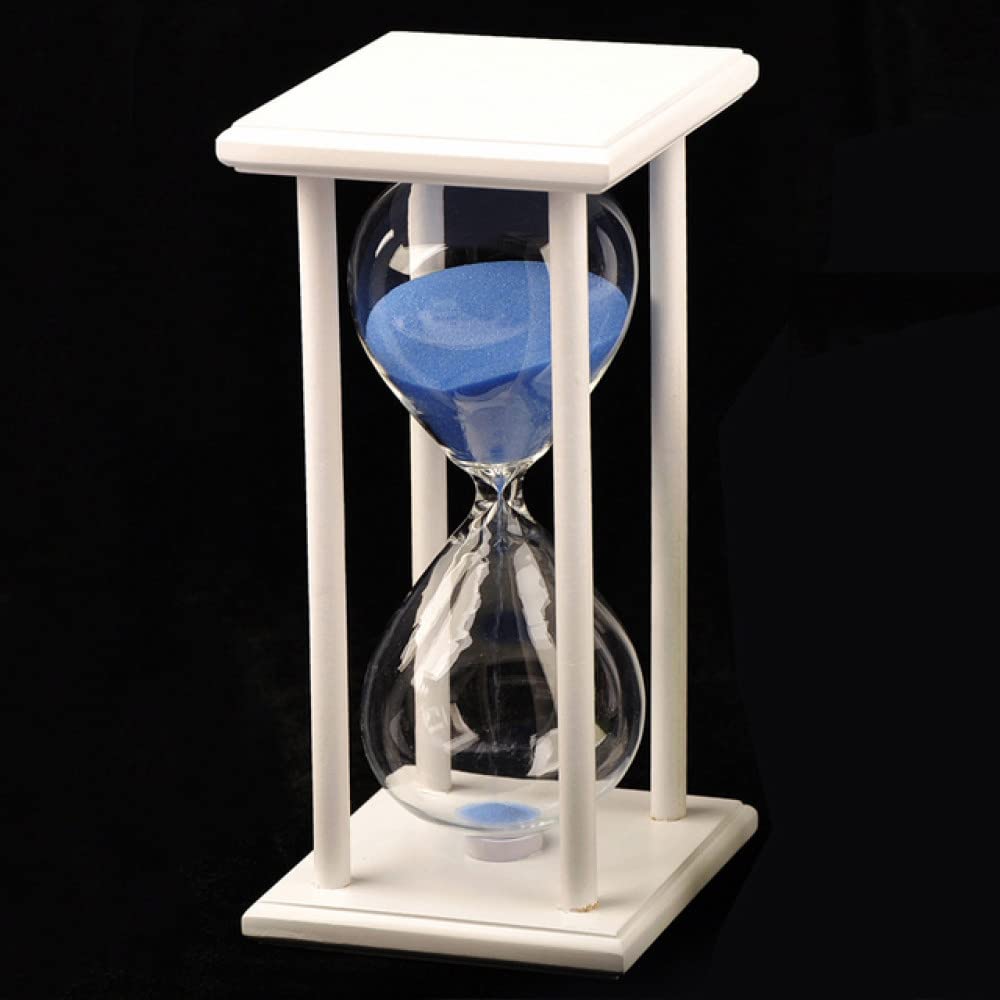 6 Clessidre Blu Da 5 Minuti In Plastica – Timer Per Gestione Del Tempo, Decorazione Casa E Ufficio