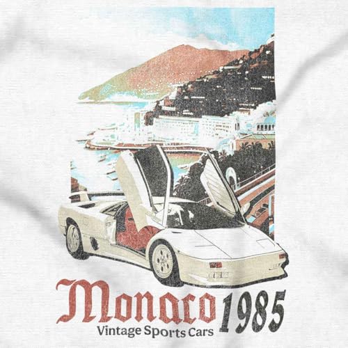 Brisco Brands Monaco 1985 Vintage Sports Car Baby Bodysuit Jumper Boys2