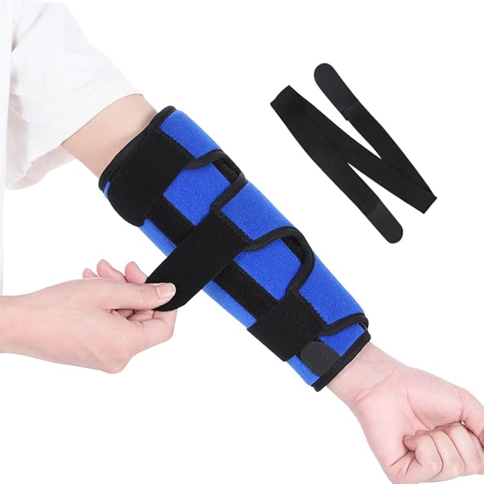 Buy Elbow Brace for Sleeping, Adjustable Elbow Splint for Cubital