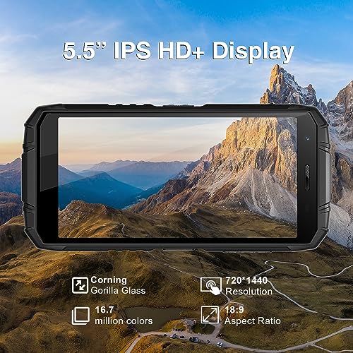 DOOGEE S41T (2025) Outdoor Handy Ohne Vertrag, 6300 mAh, 8GB RAM+64GB/ 1TB Erweiterbar ROM, Android...